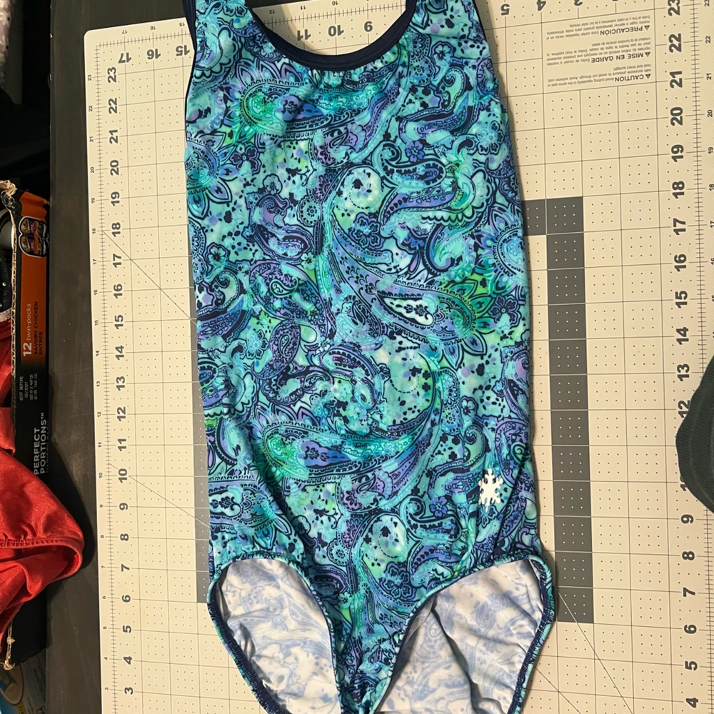 Snowflake Designs Gymnastics Practice Leotard (AM)